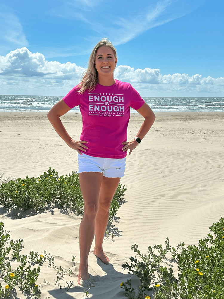 Enough Is Enough Take America Back Women's Shirt