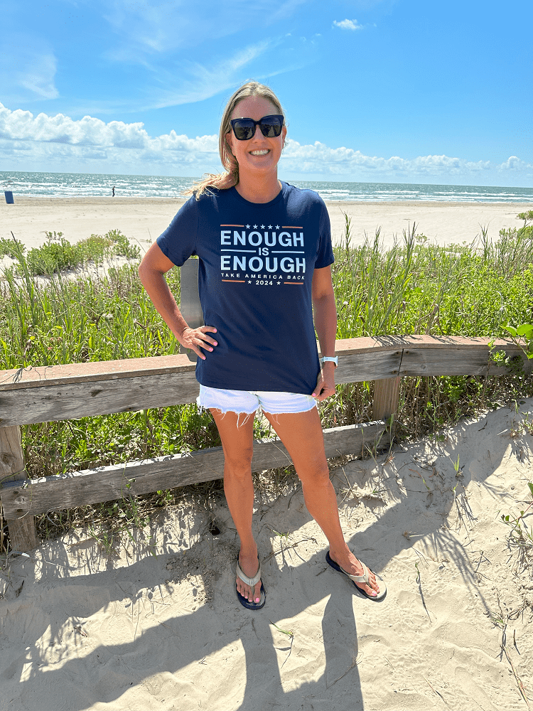 Enough Is Enough Take America Back Women's Shirt