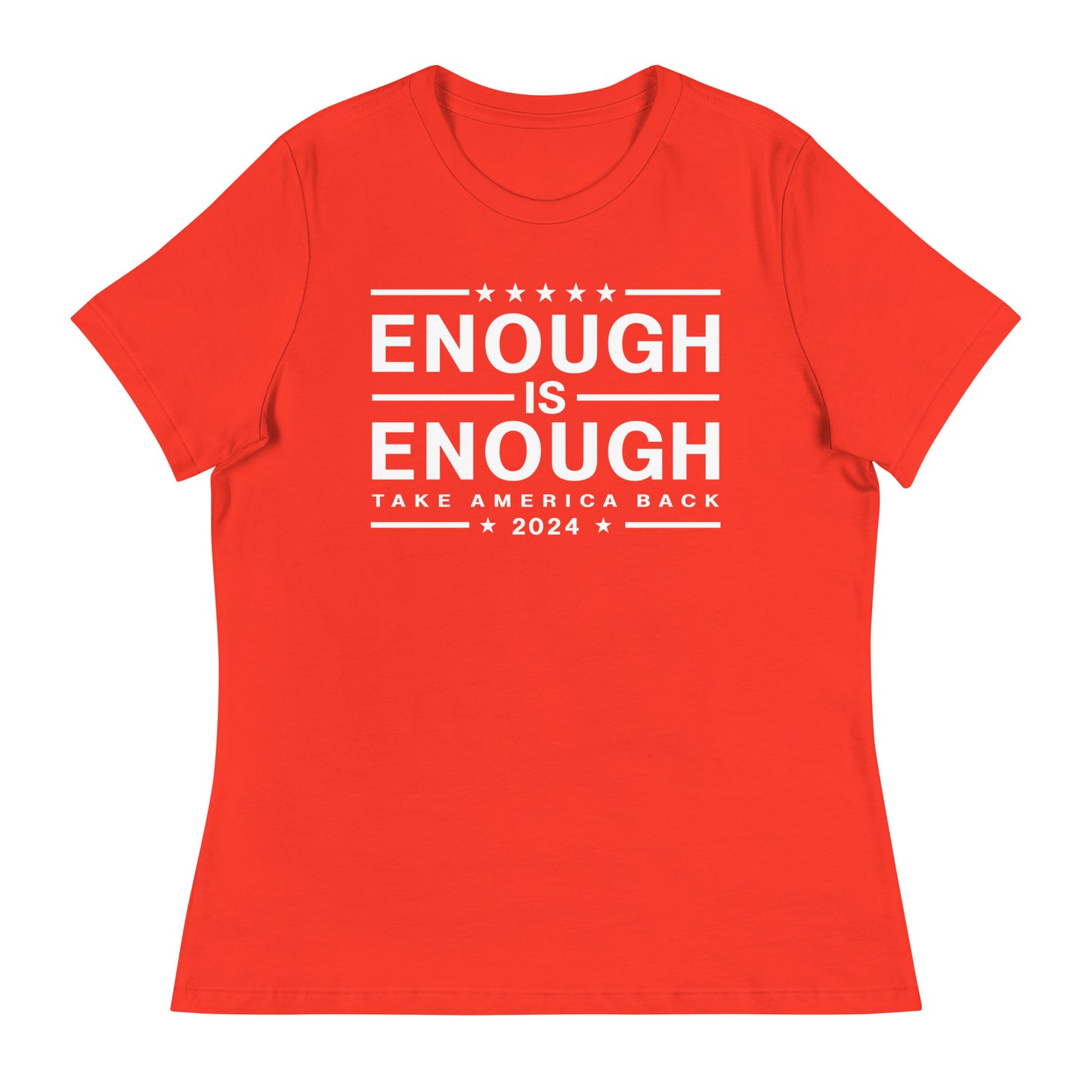 Enough Is Enough Take America Back Women's Shirt